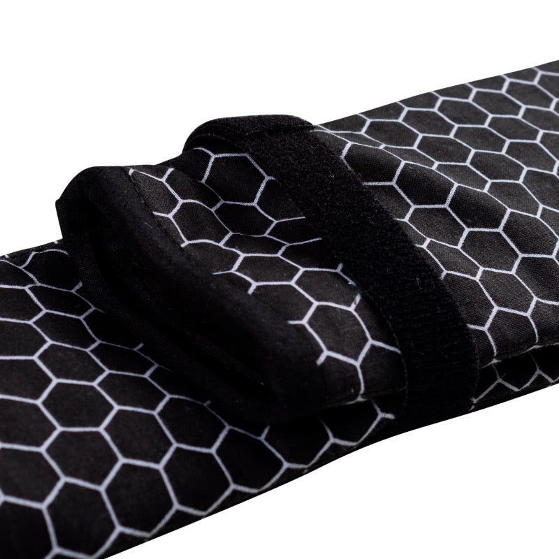 United Martial Arts Gear Genesis Bo Staff Weapons Case Black Hexagon Top