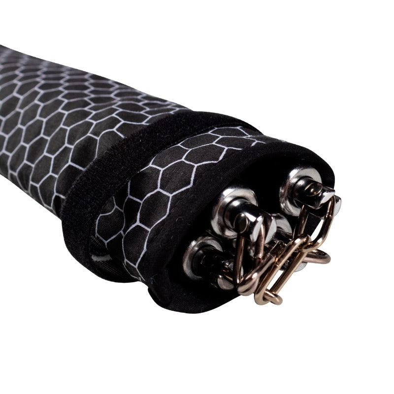 United Martial Arts Gear Genesis Nunchucks Weapons Case Black Hexagon Inside