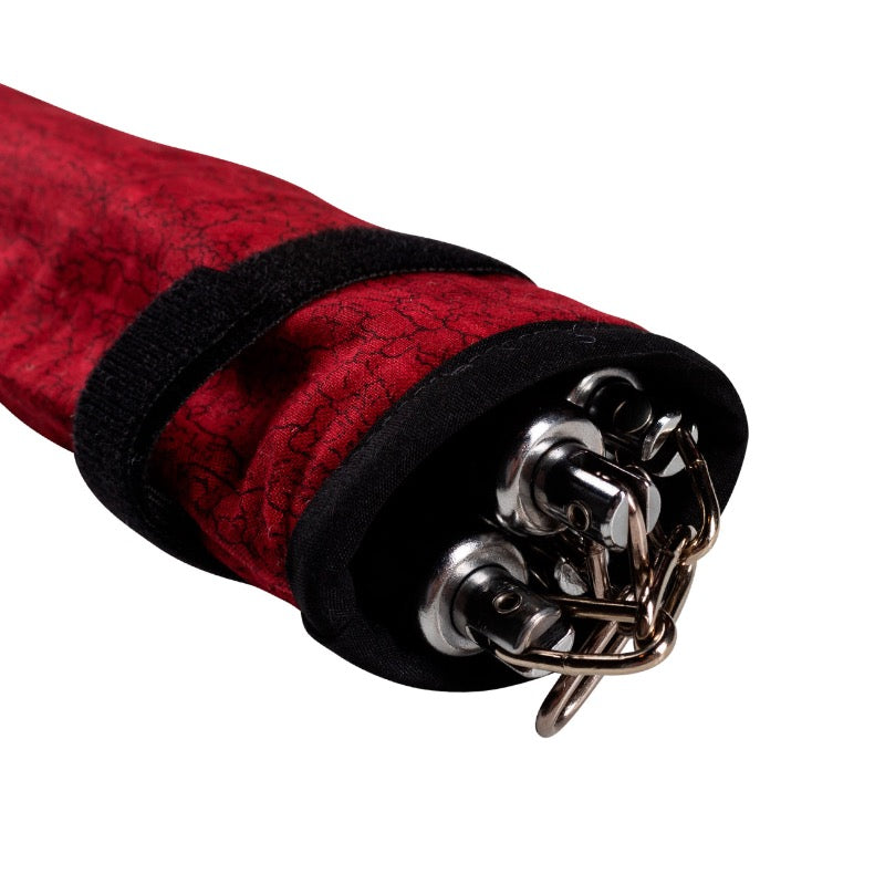 United Martial Arts Gear Genesis Nunchucks Weapons Case Red Crackle Inside