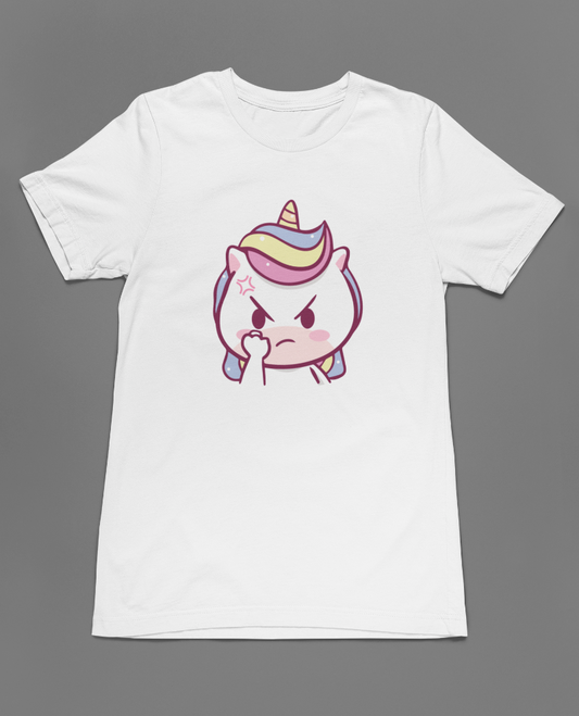 UNITED Roxy Unicorn Martial Arts T-shirt, Karate Clothes Gear White Front