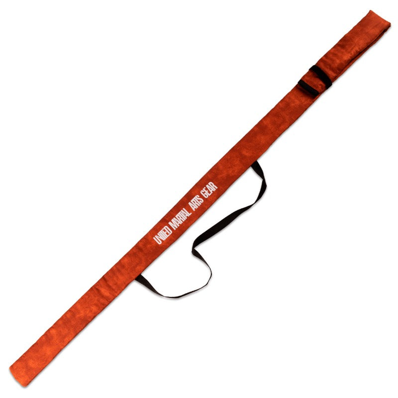 United Martial Arts Gear Genesis Bo Staff Weapons Case Burnt Orange Full