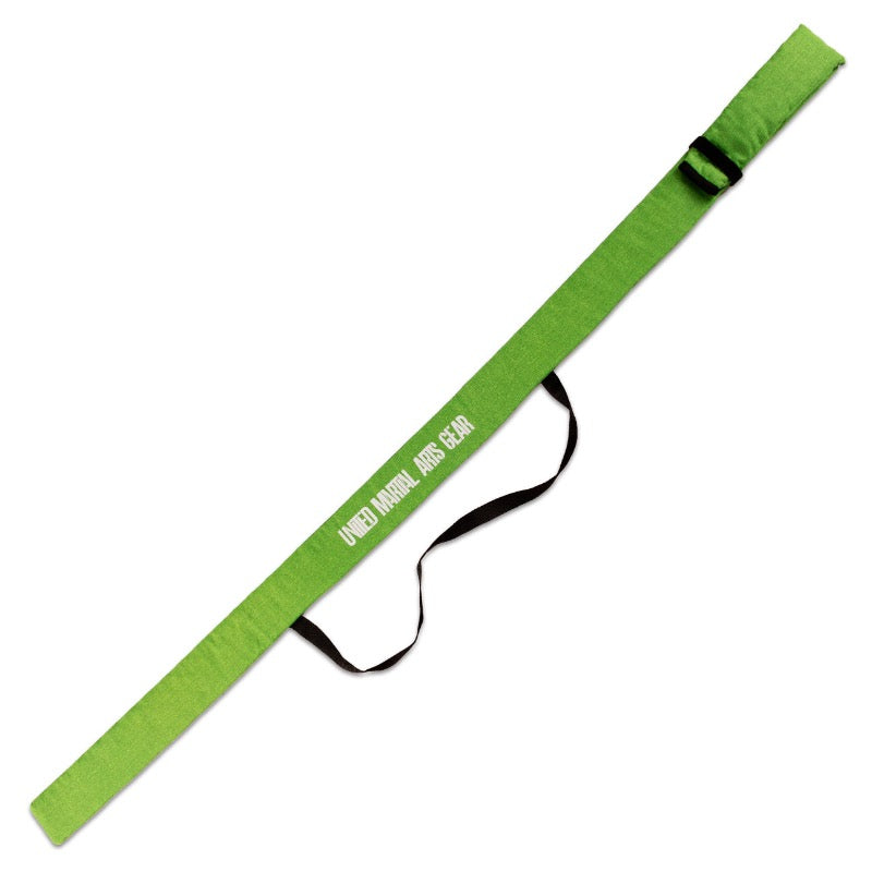 United Martial Arts Gear Genesis Bo Staff Weapons Case Lime Green Full