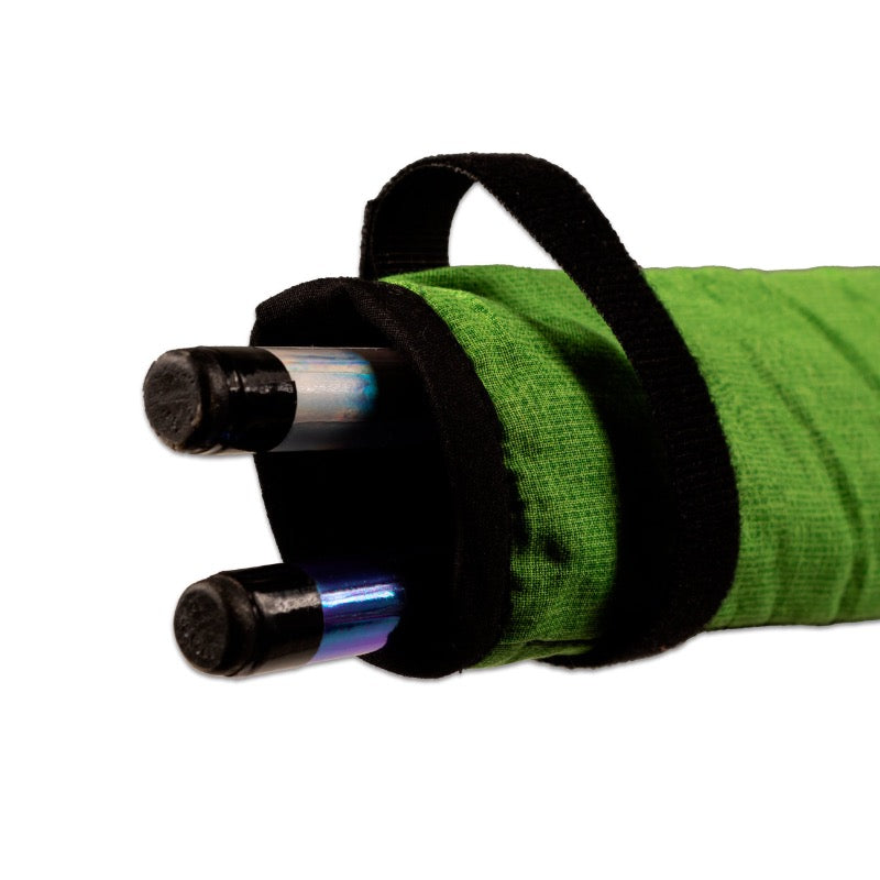 United Martial Arts Gear Genesis Bo Staff Weapons Case Lime Green Inside