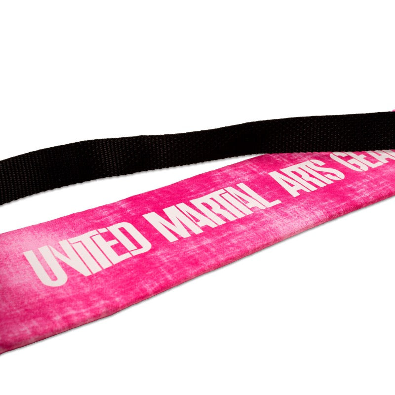 United Martial Arts Gear Genesis Bo Staff Weapons Case Pink Grunge Logo