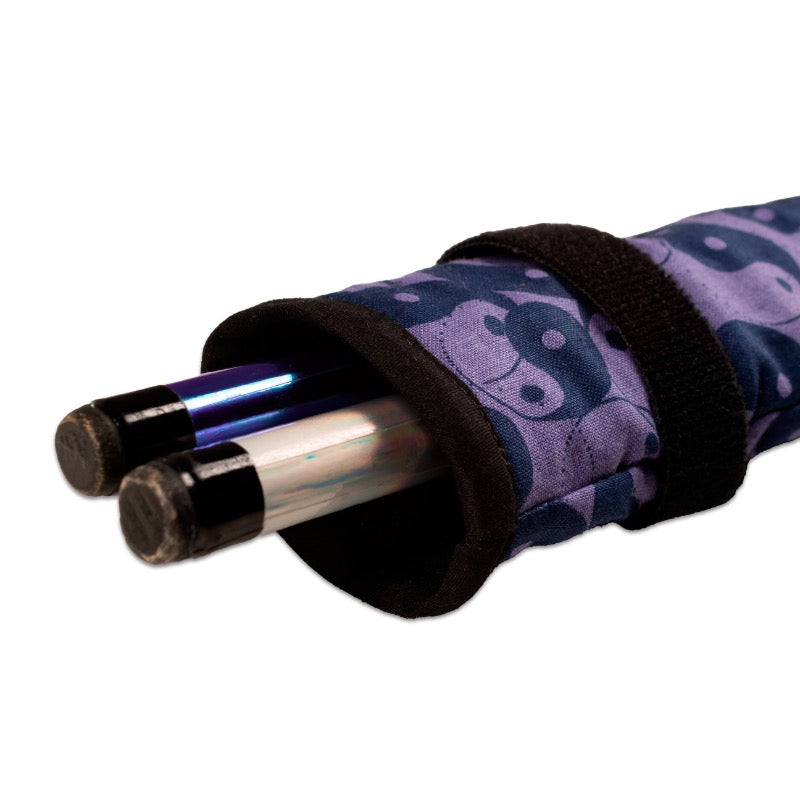 United Martial Arts Gear Genesis Bo Staff Weapons Case Purple Yin Yang Inside