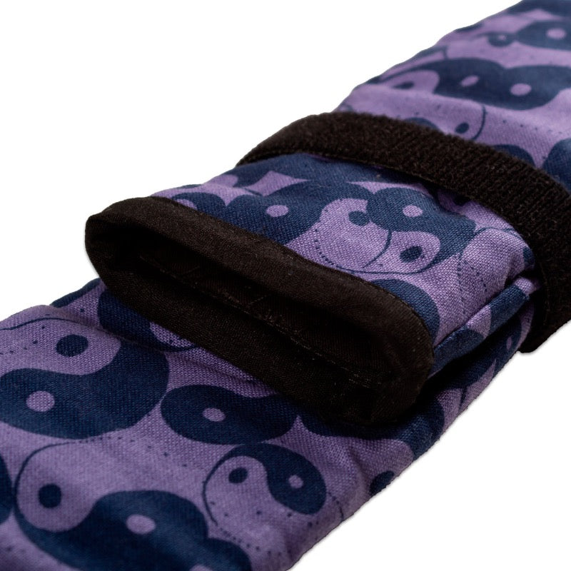 United Martial Arts Gear Genesis Bo Staff Weapons Case Purple Yin Yang Top