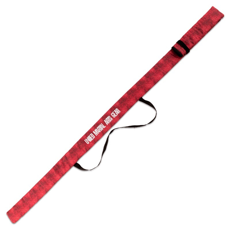 United Martial Arts Gear Genesis Bo Staff Weapons Case Red Geo Full