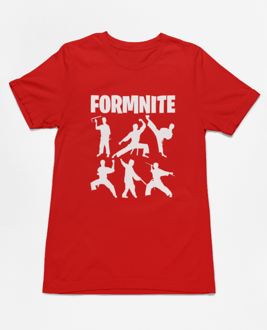 UNITED Formnite kids martial arts T-shirt, Karate Clothes Gear Front