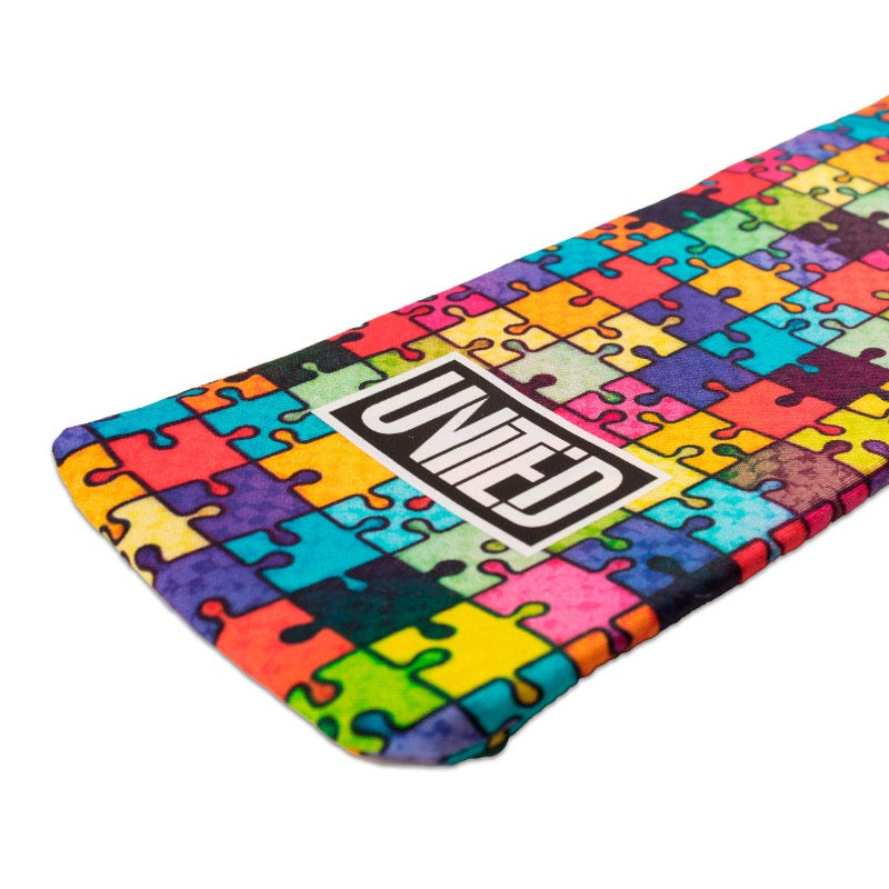 United Martial Arts Gear Genesis Nunchucks Weapons Case Autism Awareness Logo