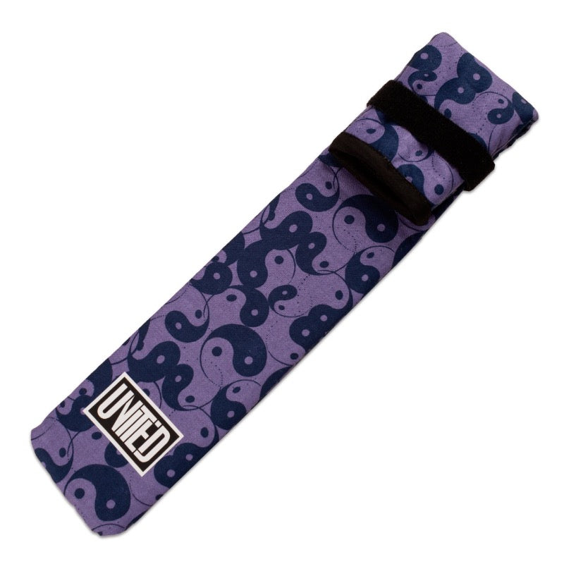 United Martial Arts Gear Genesis Nunchucks Weapons Case Purple Yin Yang Full
