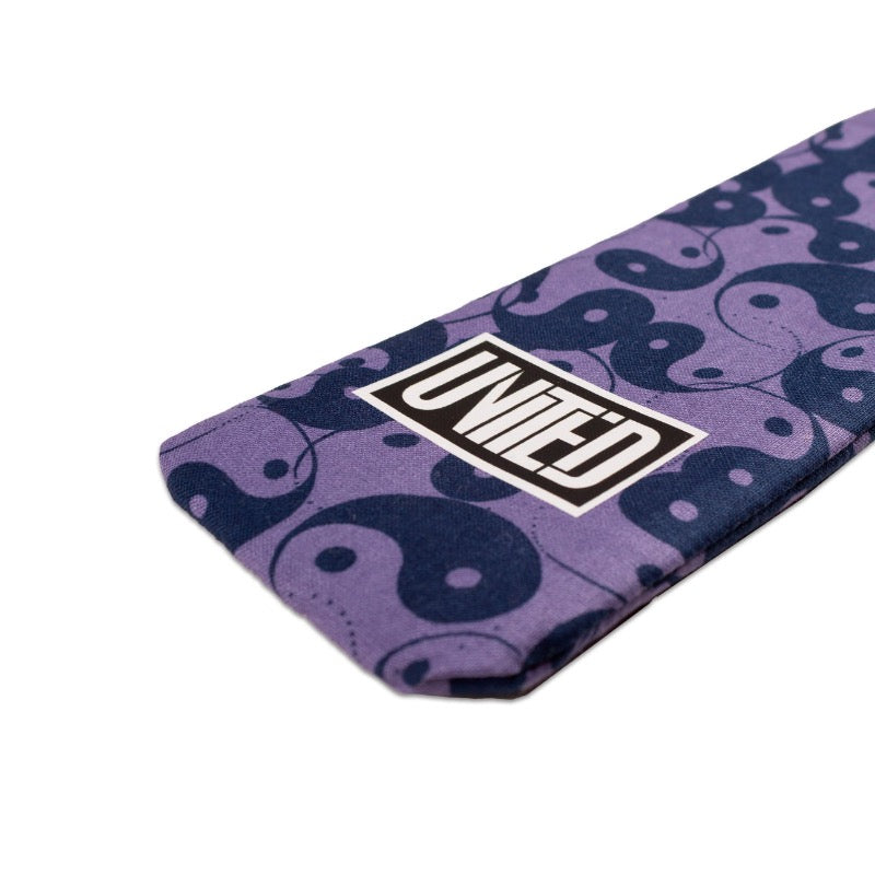 United Martial Arts Gear Genesis Nunchucks Weapons Case Purple Yin Yang Logo