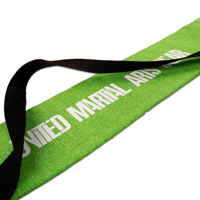 United Martial Arts Gear Genesis Sword Weapons Case Lime Green Logo