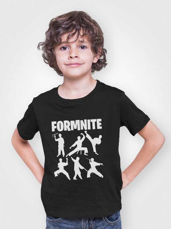 UNITED Formnite kids Martial Arts T-shirt Karate Clothes Gear Boy