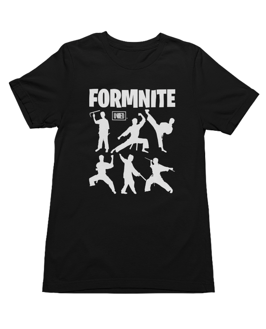 UNITED Formnite kids Martial Arts T-shirt Karate Clothes Gear Front